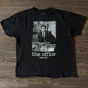 The Office Graphic Tee Michael Scott I Understand Nothing Shirt Black | XL